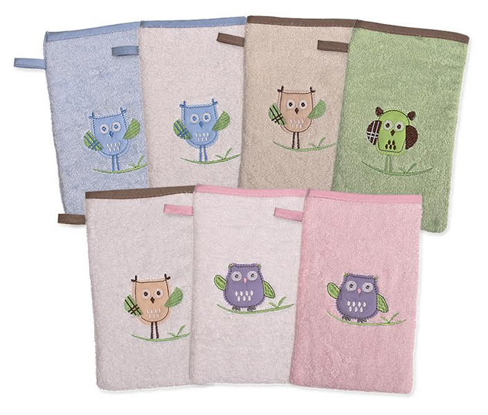 DUET BABY 709 Myjka kąpielowa haft BABY BAMBOO