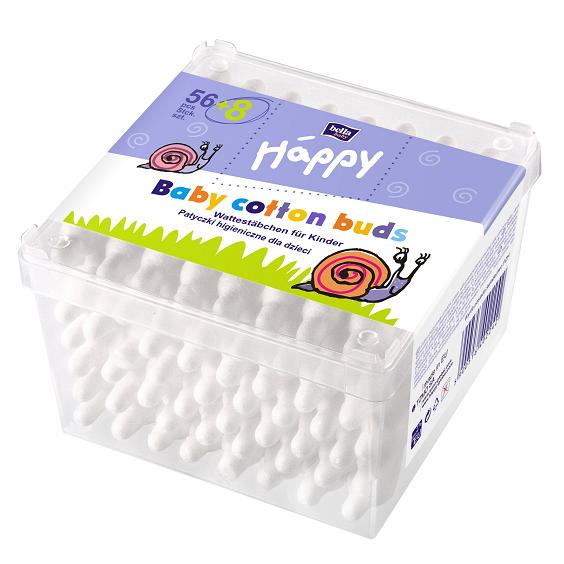 BELLA HAPPY BB-081-P064-008 Patyczki papierowe higieniczne 64 szt