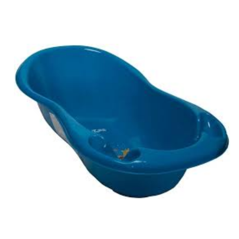 TEGA MN-005-126 Wanienka duża 102 cm LUX Monsters z odpływem niebieski
