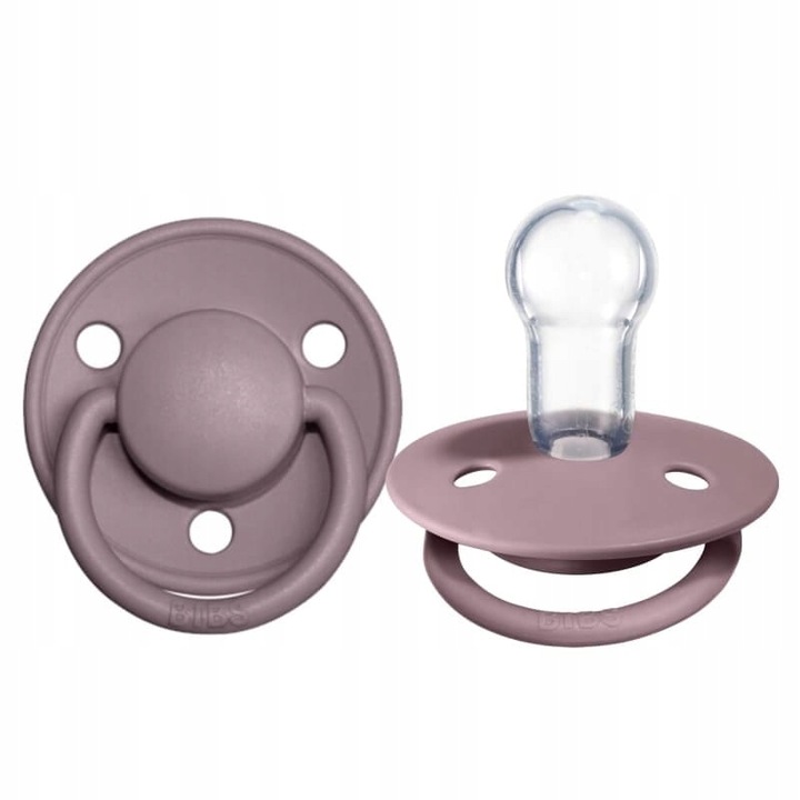BIBS 1010248 Smoczek uspokajający DE LUX ONE SIZE HEATHER