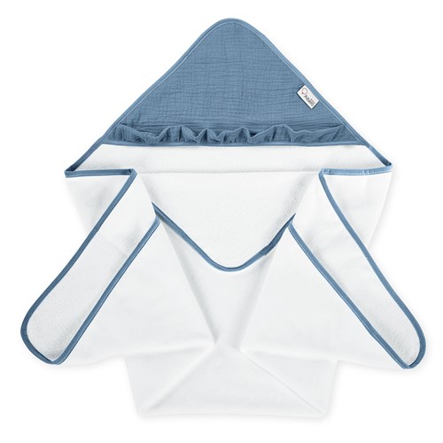 ALBERO MIO Okrycie kąpielowe Cotton color CC7 niebieski