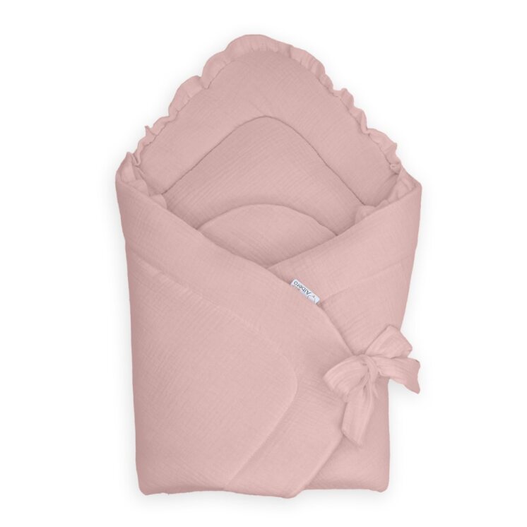 ALBERO MIO Rożek niemowlęcy Cotton color CC1 róż