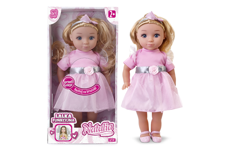ARTYK 168765 Lalka NATALIA funkcyjna 36 cm