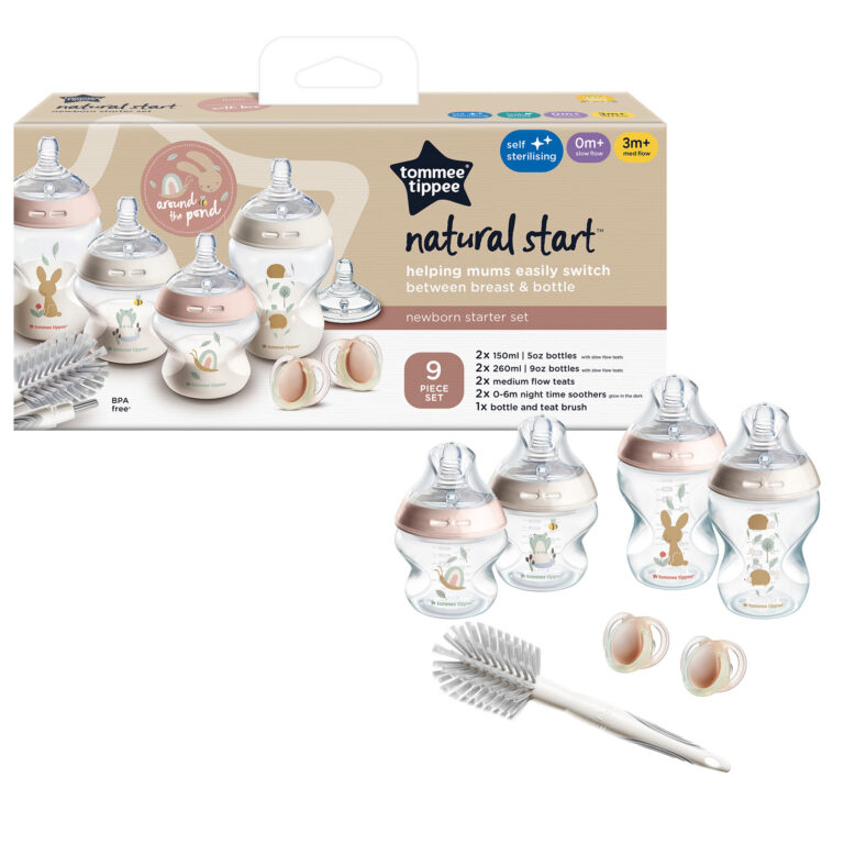 TOMMEE TIPPEE TTP42273901 Zestaw startowy plastikowy różowy