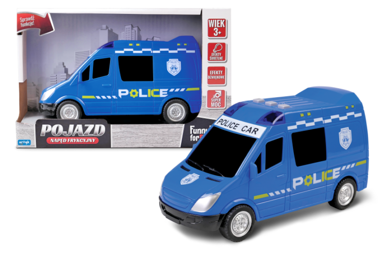 ARTYK 142994 Pojazd z napędem frykcyjnym Policja