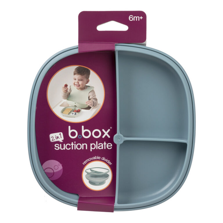 B.BOX BB101508 Talerzyk z przyssawką 2w1 błękitny