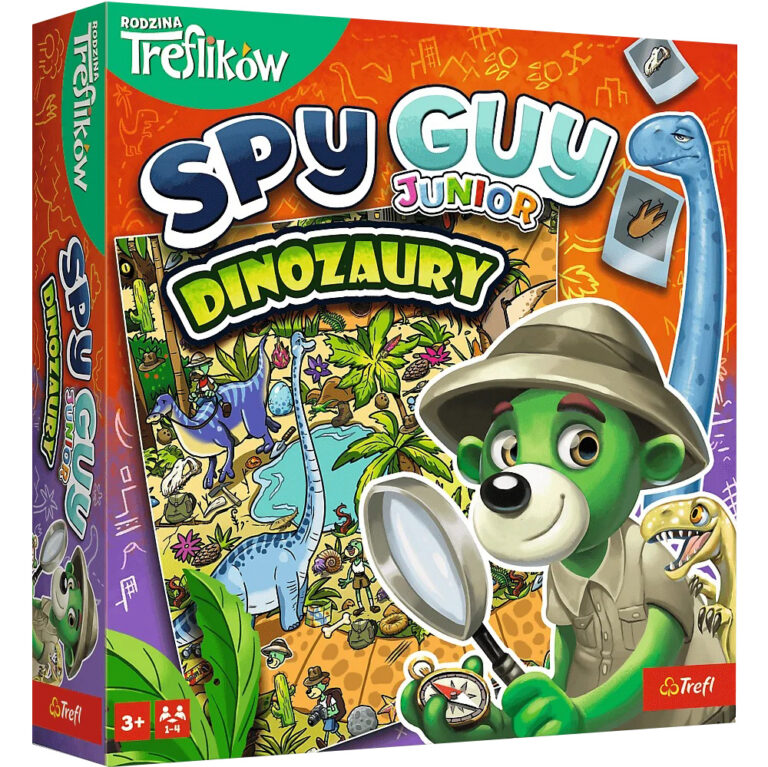 TREFL 02652 Gra Spy Guy Junior Dinozaury Trefliki