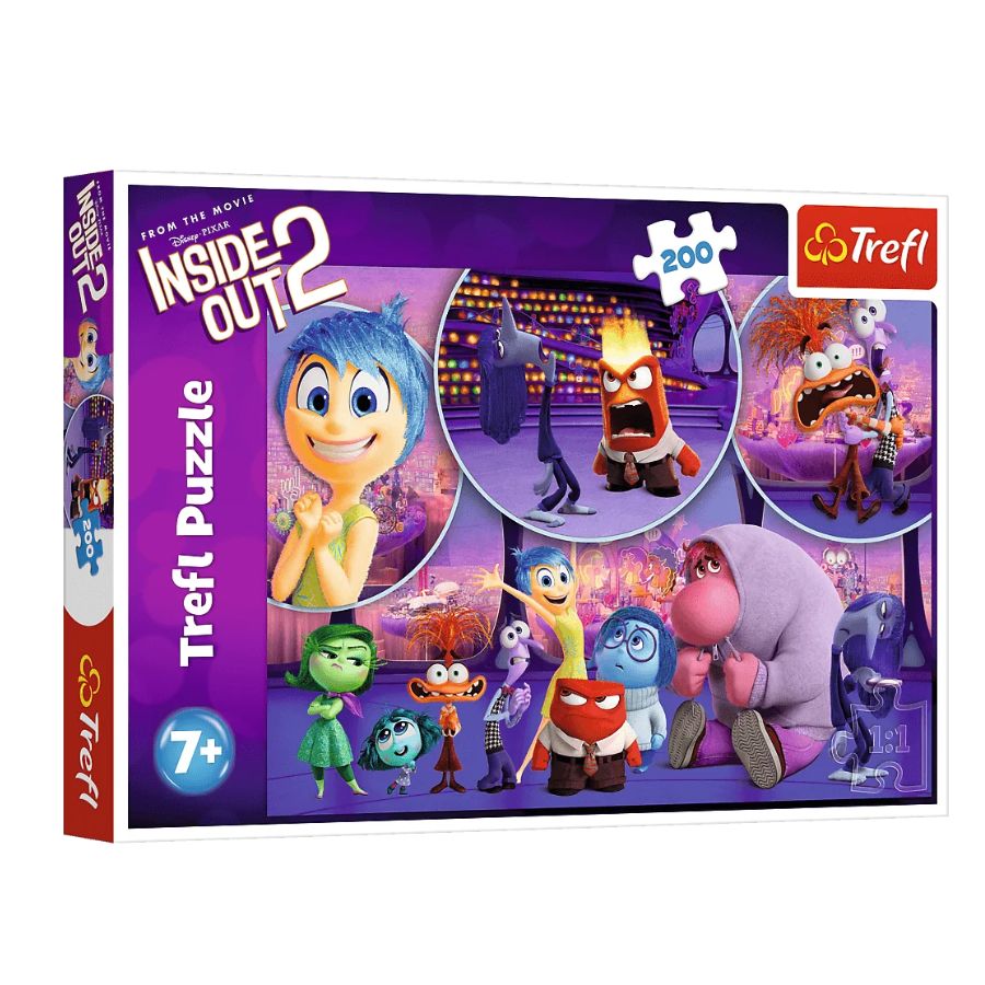 TREFL 13305 Puzzle 200 Dziecięce emocje