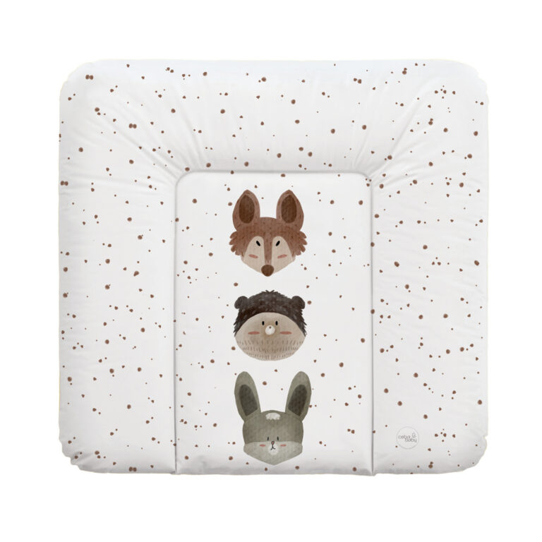CEBA 144-000-839 Przewijak miękki średni 75x72 Basic Cute Animals