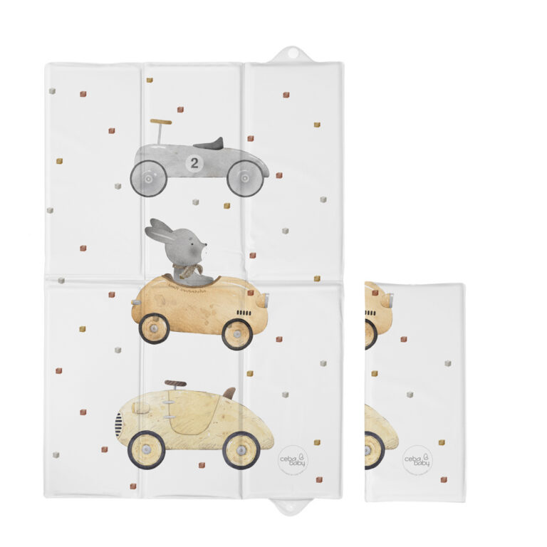CEBA 305-000-837 Składana mata do przewijania 40x60 Basic Bunny Driver