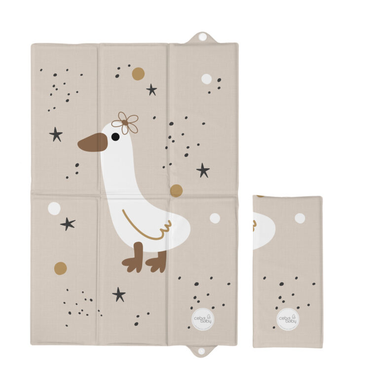 CEBA 305-000-831 Składana mata do przewijania 40x60 Basic Star Duck