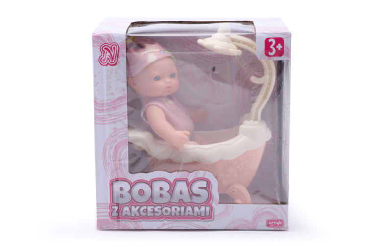 ARTYK 137358 Bobas z akcesoriami NATALIA 11 cm