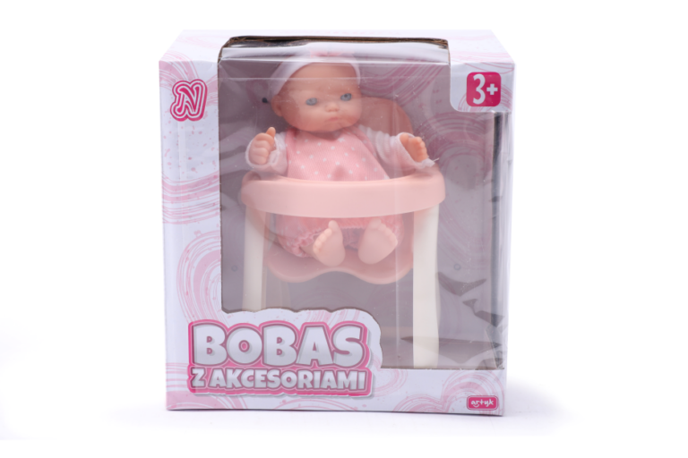 ARTYK 137372 Bobas z akcesoriami NATALIA 11 cm