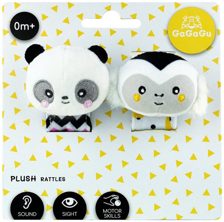GAGAGU GGG0831 Grzechotka Panda Małpka
