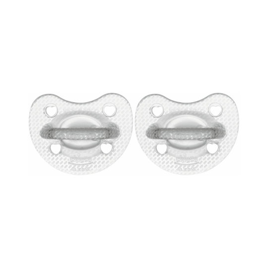 CHICCO 00073088310000 Smoczek PF CRYSTAL 2-6 2szt