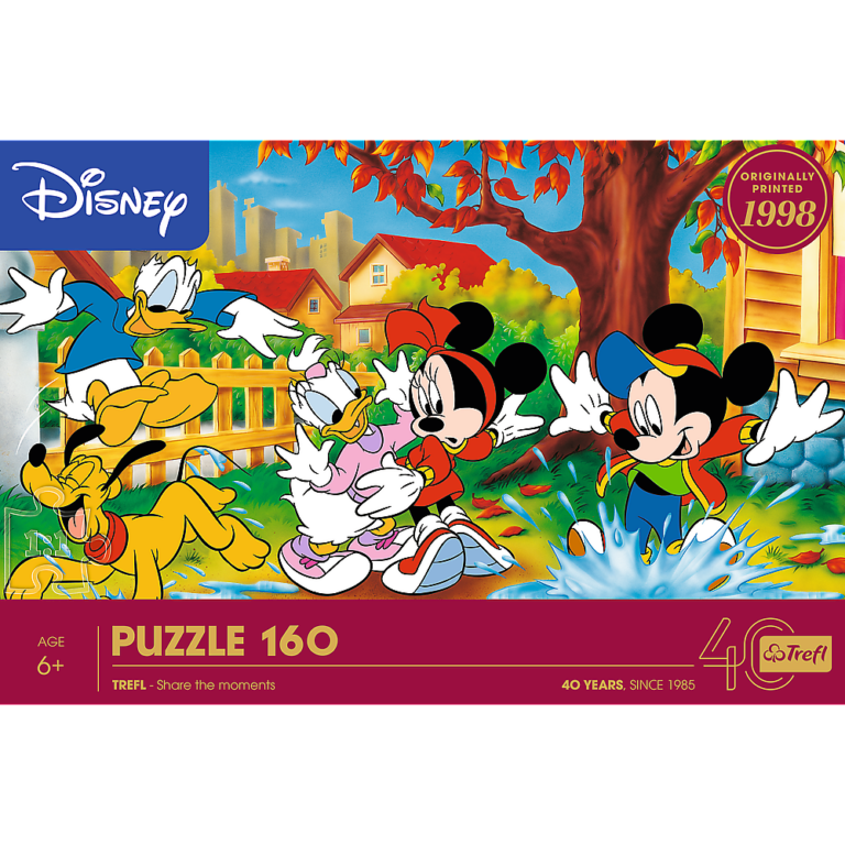 TREFL 40055 Puzzle 160 Zabawa w kałużach
