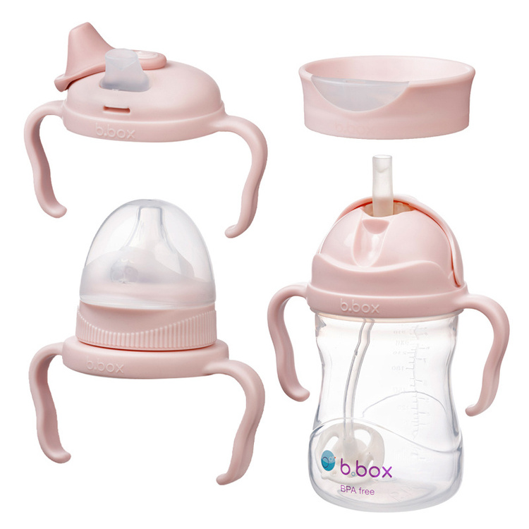 B.BOX BB200811 Kubek 4w1 zestaw 240 ml różowy