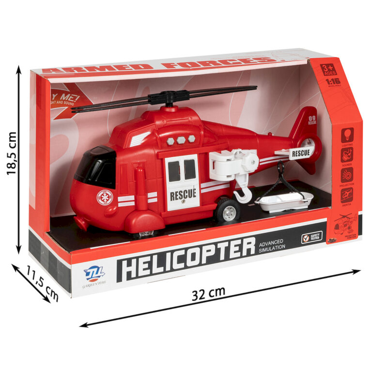 SMILY PLAY AN85053 Helikopter światło-dźwięk