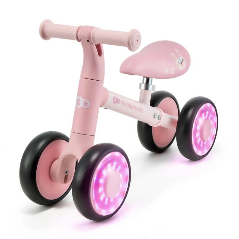 KINDERKRAFT Rowerek biegowy CUTIE FLASH PINK