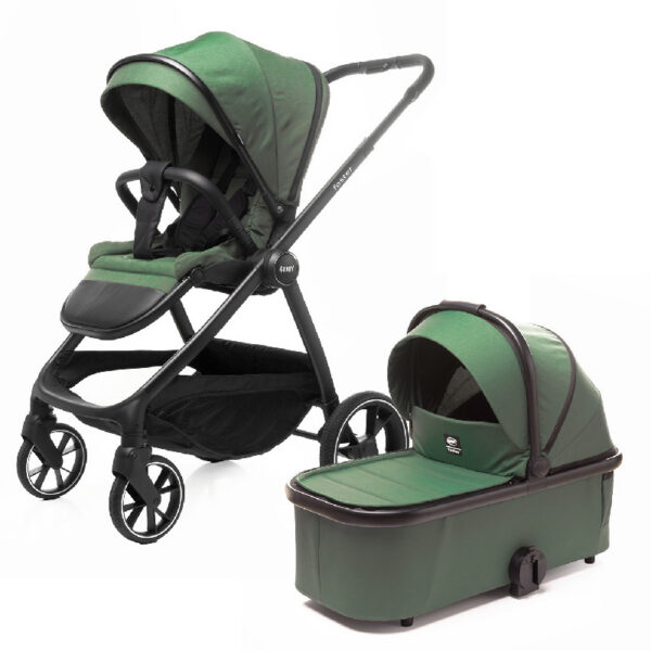 4 BABY Wózek uniwersalny FOSTER 2w1 GREEN