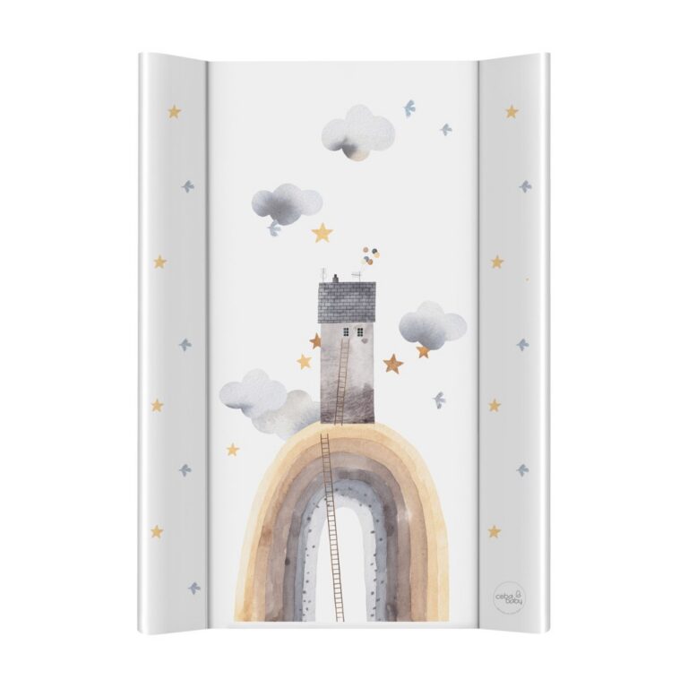 CEBA 102-000-816 Przewijak miękki profilowany krótki 50x70 Basic Rainbow Home