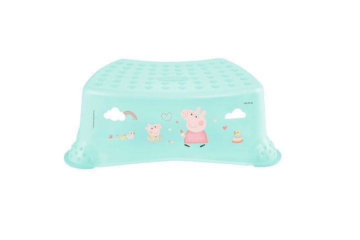 KEEEPER TOMEK PEPPA PIG Podest dziecięcy z funkcją antypoślizgową seledynowy