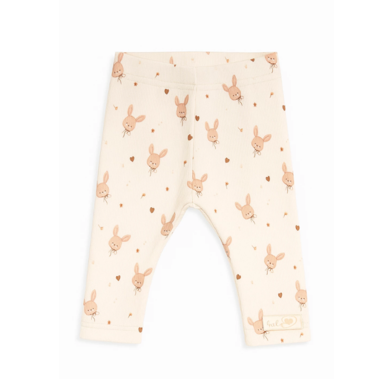 BABY 01982 Leginsy niemowlęce Królik 68/74 prążek