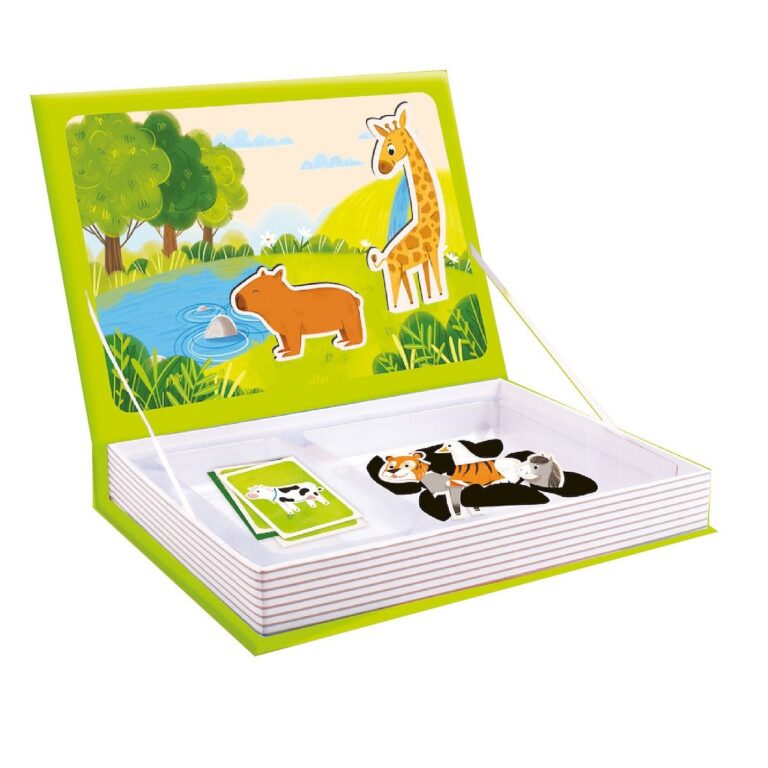 SMILY PLAY SP85299 Książka magnetyczna - puzzle zwierzęta