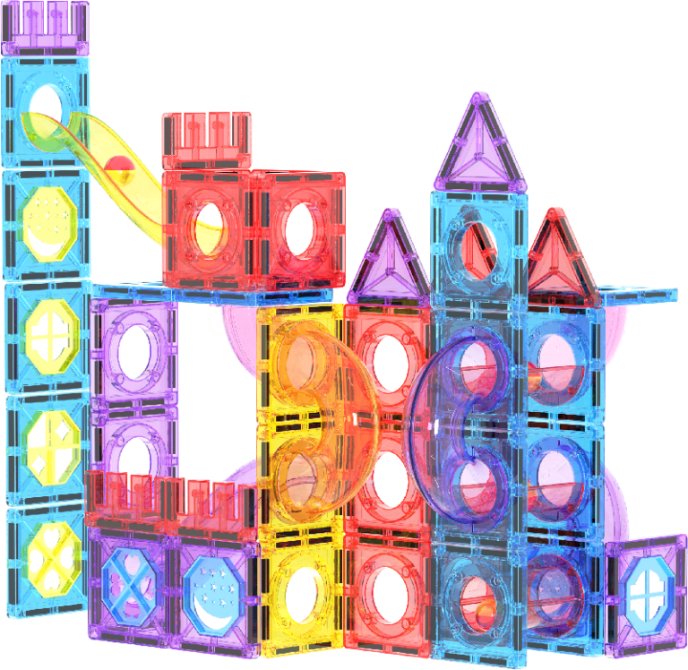 SMILY PLAY SP85304 Klocki magnetyczne 100 el.