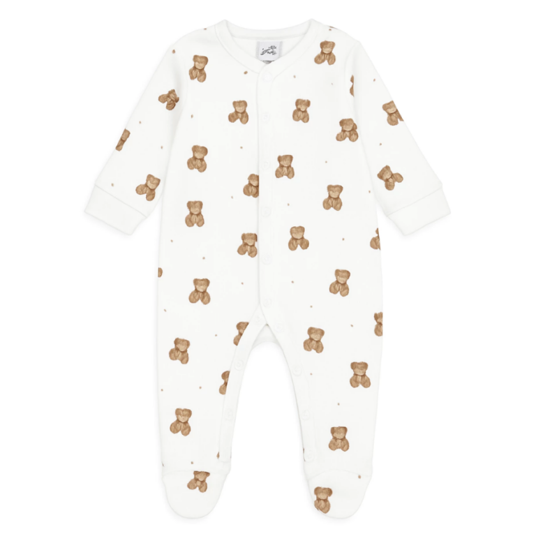 BABY 002480 Pajac niemowlęcy Misiek 56/62 prążek