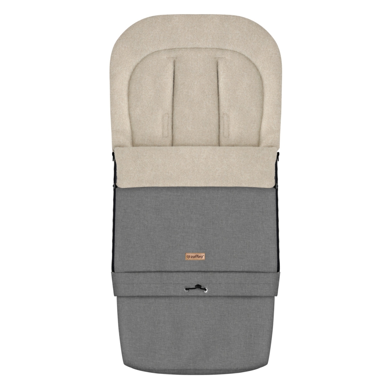 ZAFFIRO Regulowany śpiwór SleepGrow Scandi 0-36m light grey