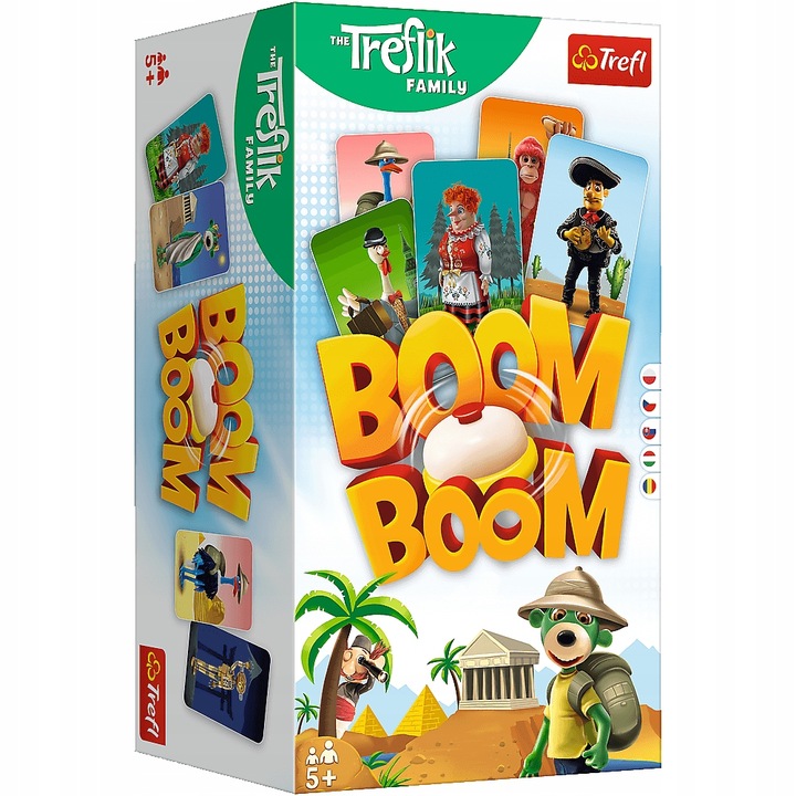 TREFL 02822 Gra Boom Boom / Rodzina Treflików