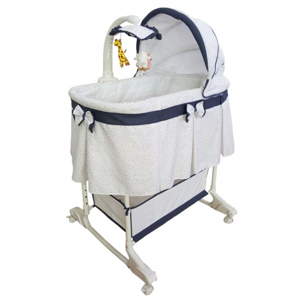 MILLY MALLY Kołyska z pilotem Sweet Melody SIMPLE GRAY