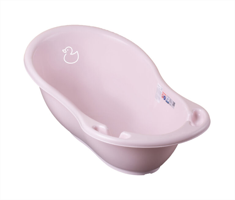 TEGA DK-004-130 Wanna dziecięca 86 cm KACZKA j.róż
