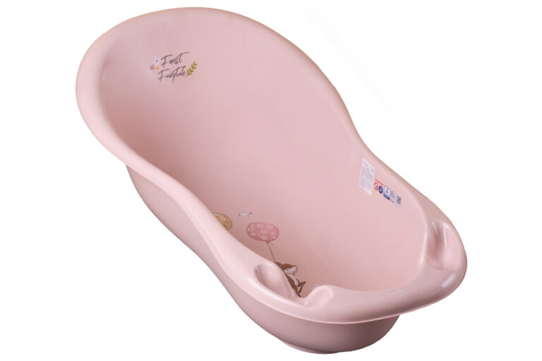 TEGA FF-005-107 Wanna dziecięca 102 cm LUX LEŚNA OPOWIEŚĆ j.różowy