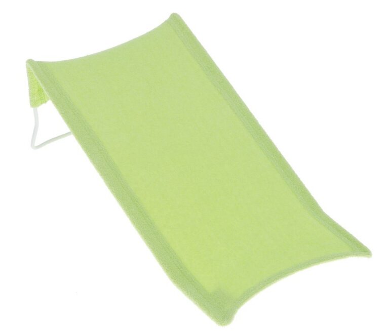TEGA DM-020-138 Leżaczek do kąpieli 100% bawełna j.zielony