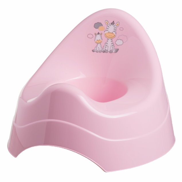MALTEX Nocnik Zebra różowy