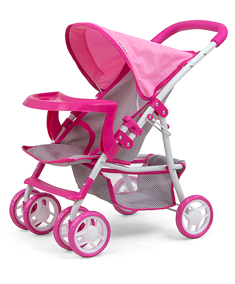 MILLY MALLY 2726 Wózek dla lalek Kate Prestige Pink