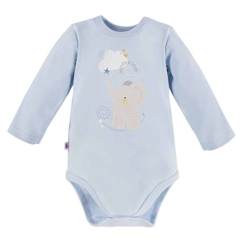 EWA 727428 MELLOW Body dł. niebieskie 80