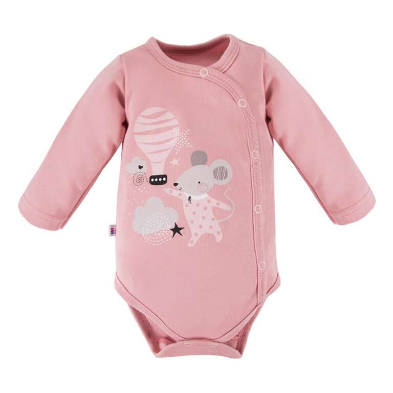 EWA 728937 MELLOW Body dł. rozpinane róż 68