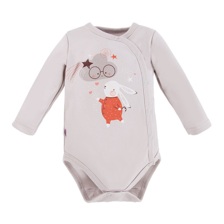 EWA 728364 MELLOW Body dł. rozpinane szare 56