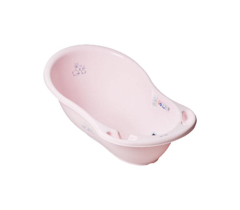 TEGA KR-004-104 Wanna 86 cm KRÓLICZKI z odpływem j.różowy