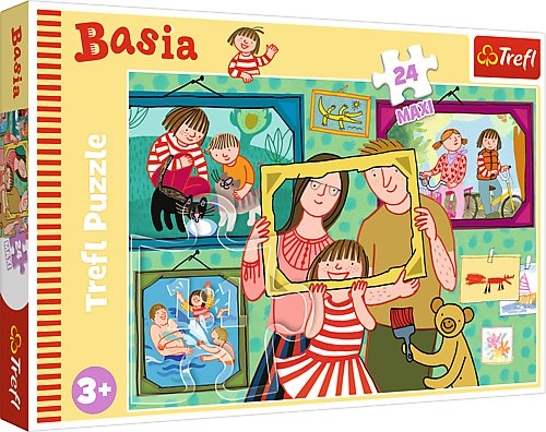 TREFL 14347 Puzzle 24 MAXI Basia i jej dzień